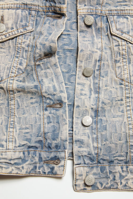 (image for) Customizable Monogram denim jacket - Fitted fit